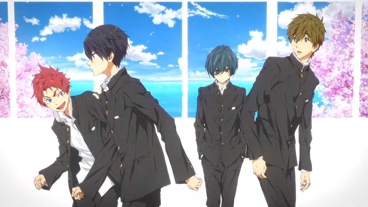 Starting days. Eiga High Speed! Free! Starting.